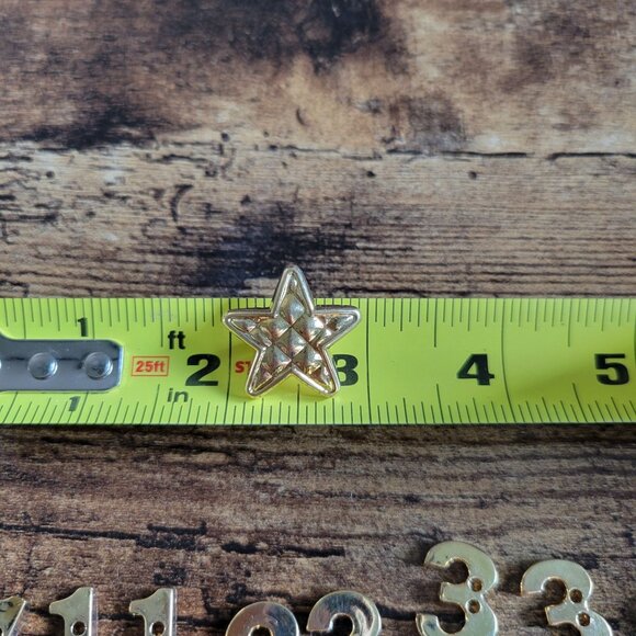 Button Assortment Gold White Mix Plastic Shank and Sew Through Mixed Lot of 50 - Picture 8 of 9